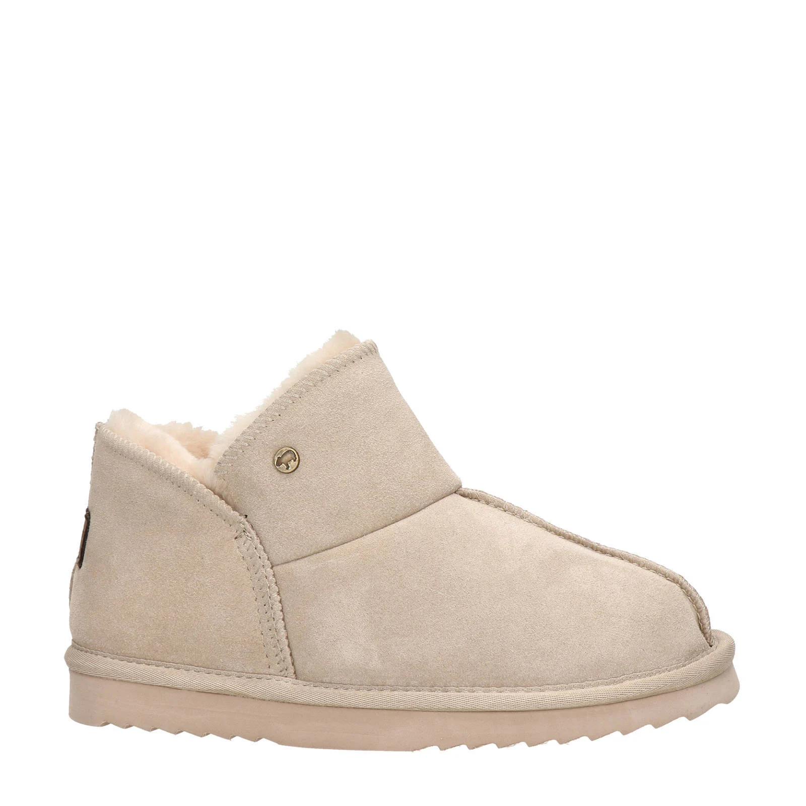 Warmbat Australia Willow gevoerde suède pantoffels