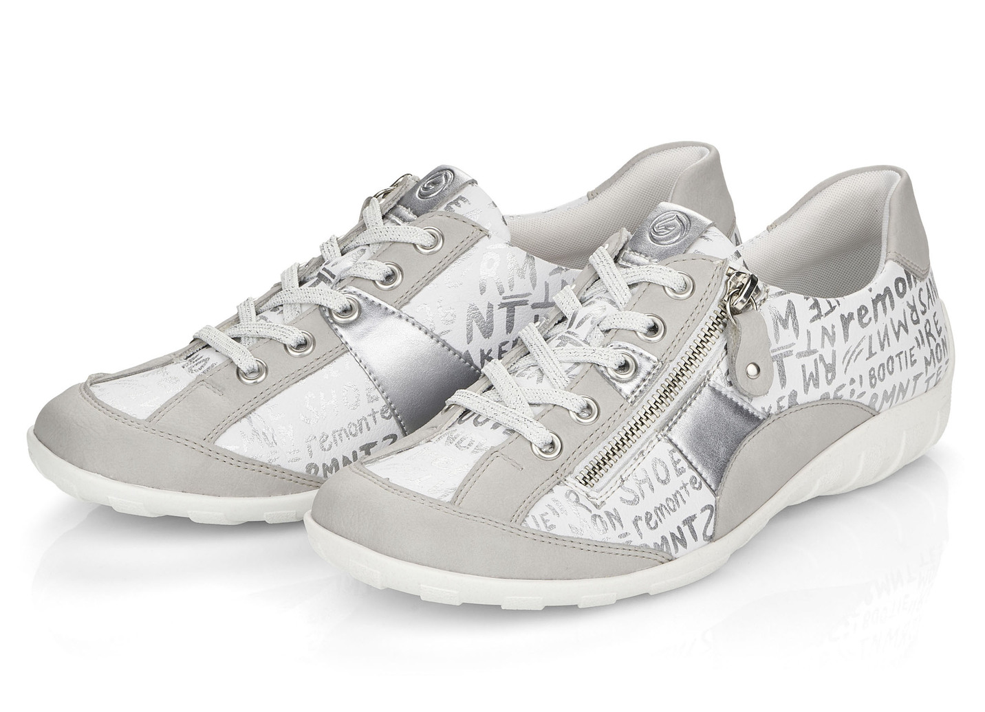 Remonte Sneaker mit bedruckten Besätzen
