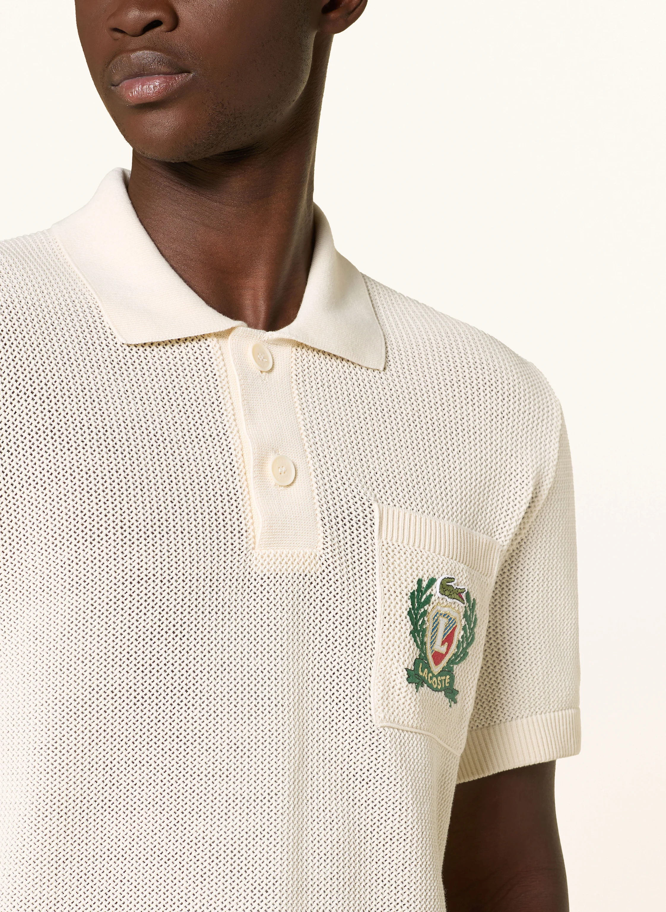 LACOSTE Strick-Poloshirt Classic Fit