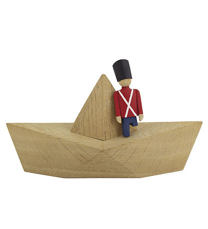 H.C. Andersen Holzfigur - 20x12 cm - Den Standhaftige Tinsoldat