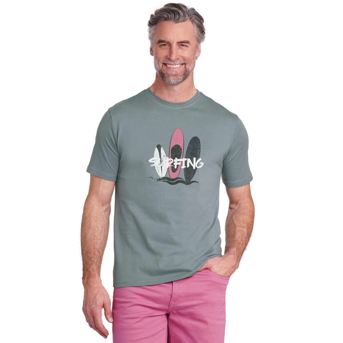 VanVaan Denim Herren T-Shirt aus Bio-Baumwolle dunkelgrün