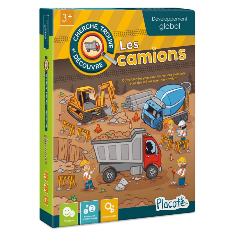 Cherche, Trouve, Découvre : les camions