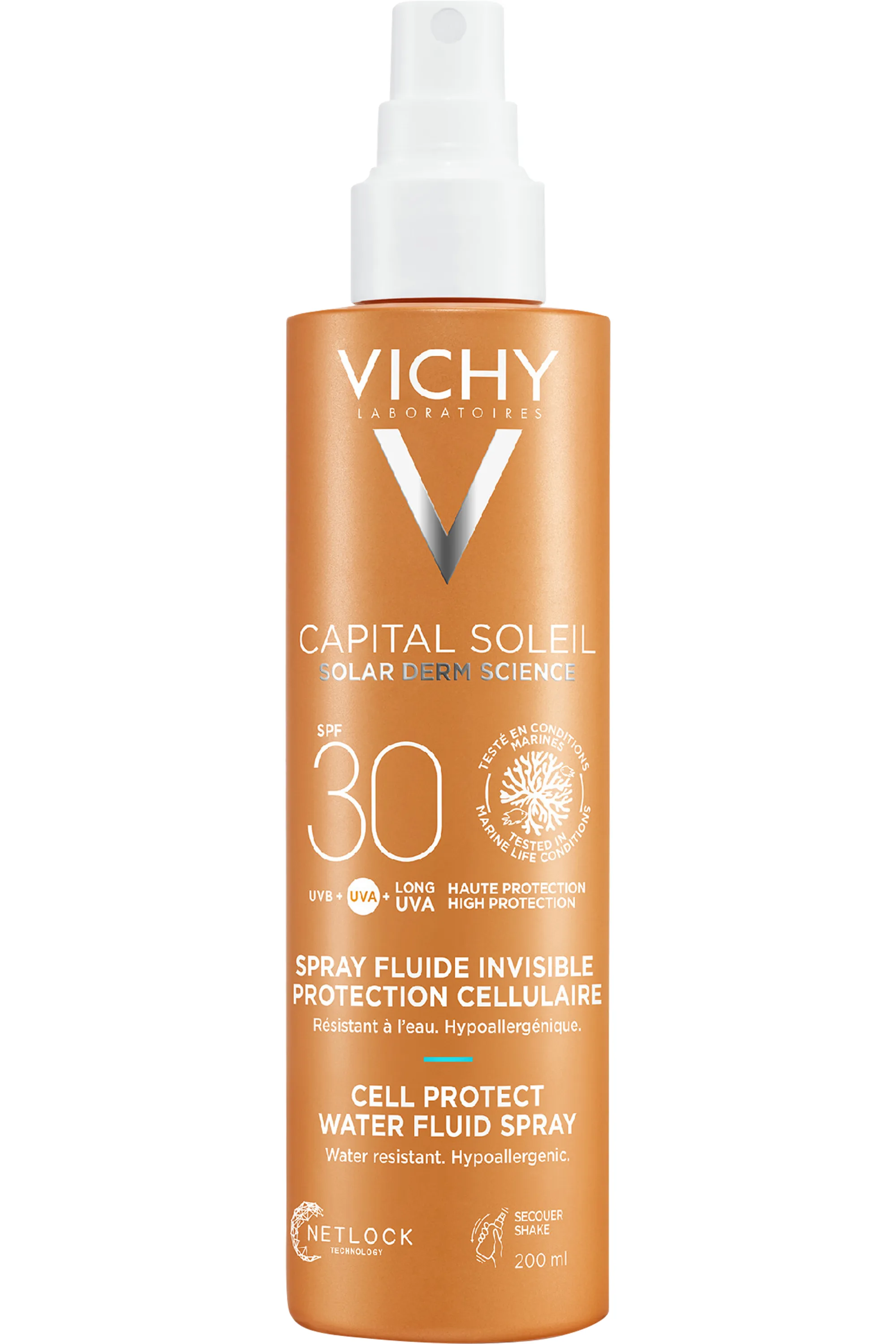 Vichy Spray fluide invisible SPF30 Capital Soleil-200 ml