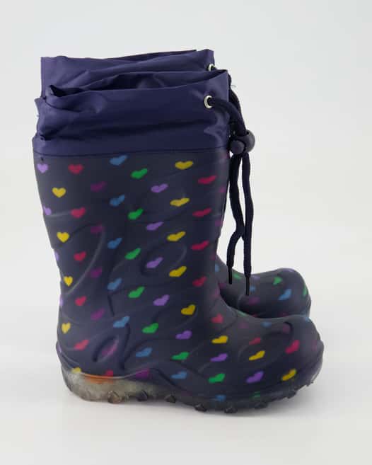 Beck Blinking Hearts Gummistiefel in Blau
