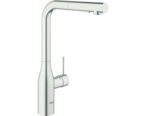 GROHE keukenkraan met handdouche ESSENCE supersteel mat 30270DC0