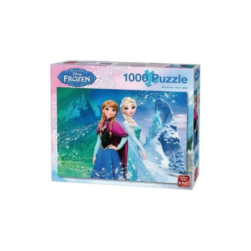 Puzzle 1000 pièces - La reine des neiges