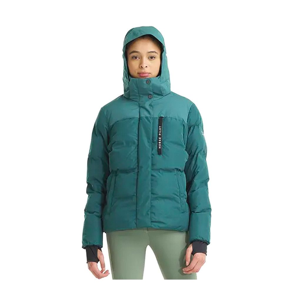Horse Pilot FAHRENHEIT - Doudoune Femme green morocco
