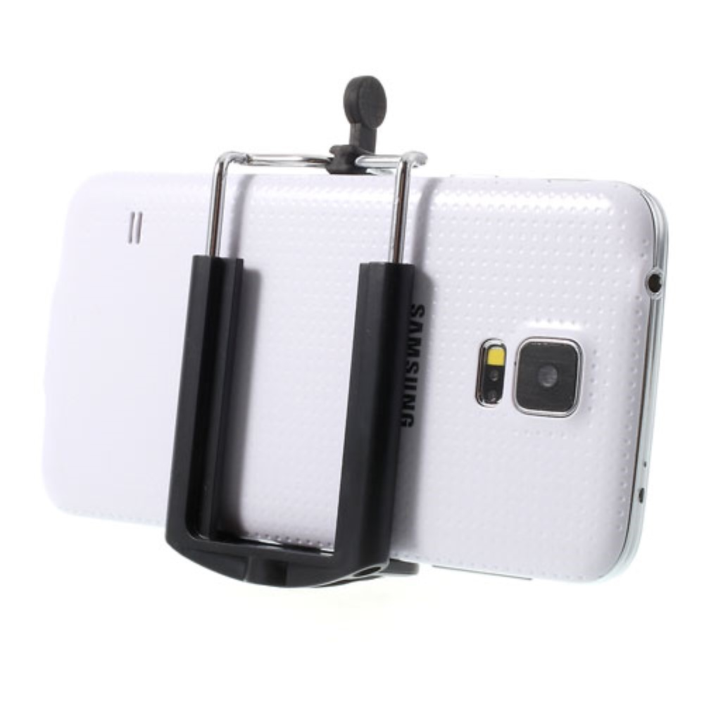 Verstellbare Smartphone Halterung Stativ Adapter (Ausziehbar bis 9cm) - Schwarz