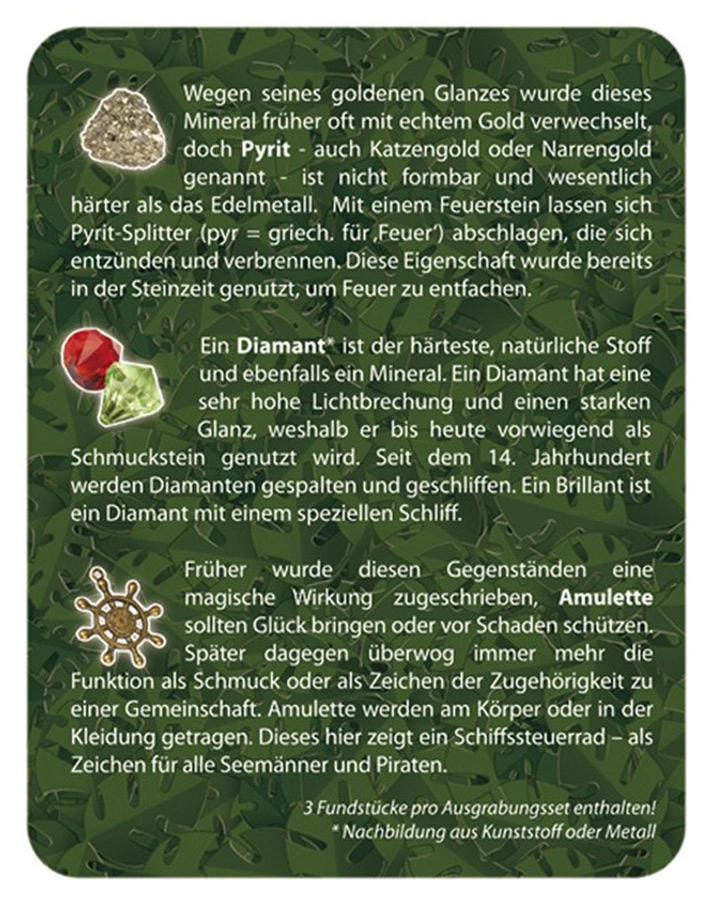 Piratenschatz zum Ausgraben