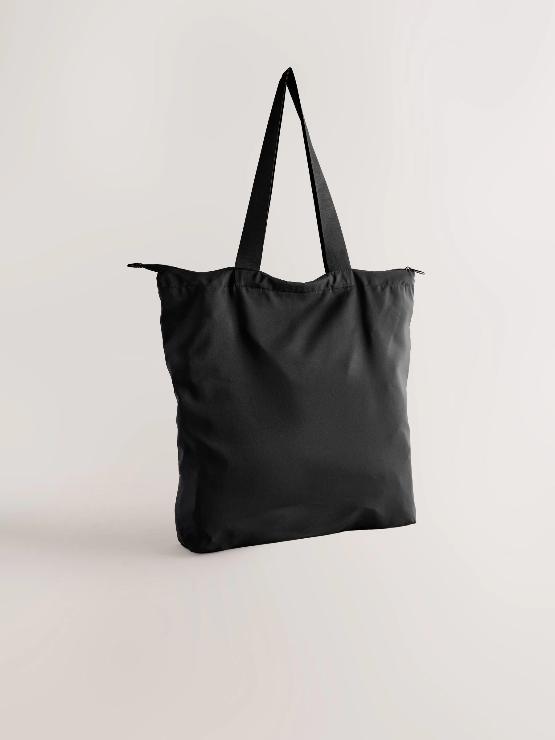 Zwart - Packable Tote Bag