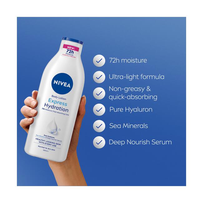 NIVEA Express Body Lotion 250 ML