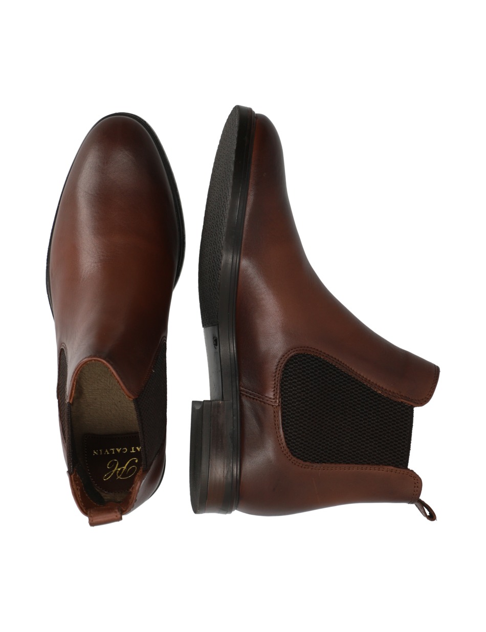 Glattleder Chelsea Boot