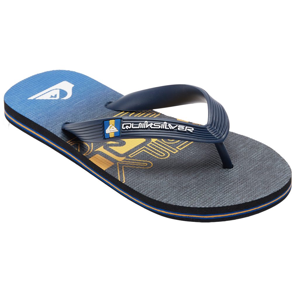 Quiksilver Molokai Sandalen Jungen schwarz