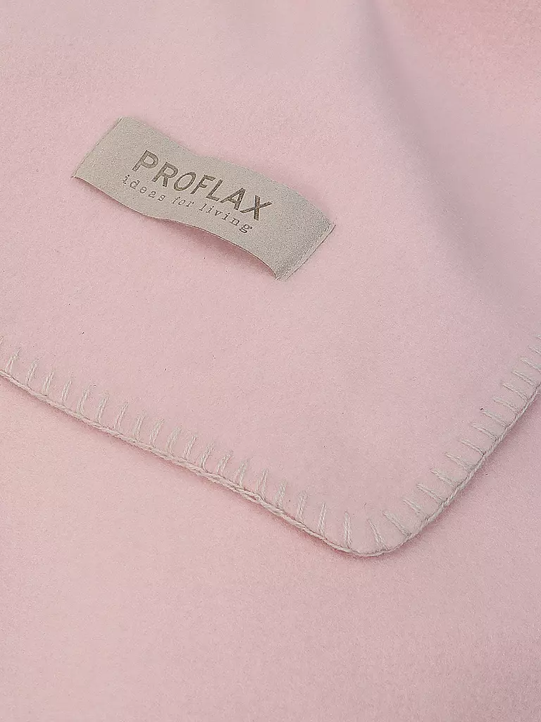 PROFLAX Wohndecke - Plaid SECRET 160x200cm Rose rosa
