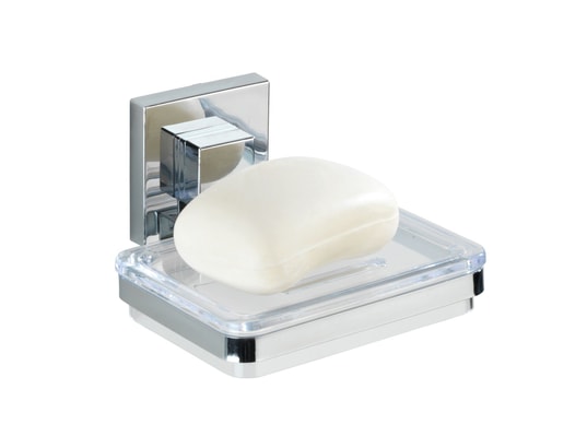 WENKO - Porte savon Porte-savon en acier inox quadro