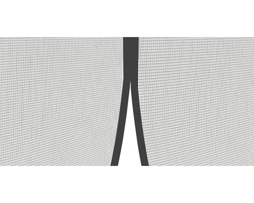 Insectenhor Home Protect Premium deurgordijn met magneetsluiting, zonder boren, antraciet, 100x220 cm