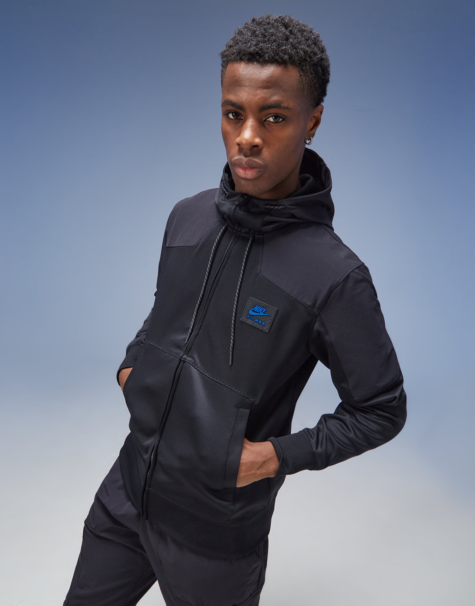 Nike Sweat à capuche à zip Nike Sportswear Air Max pour homme