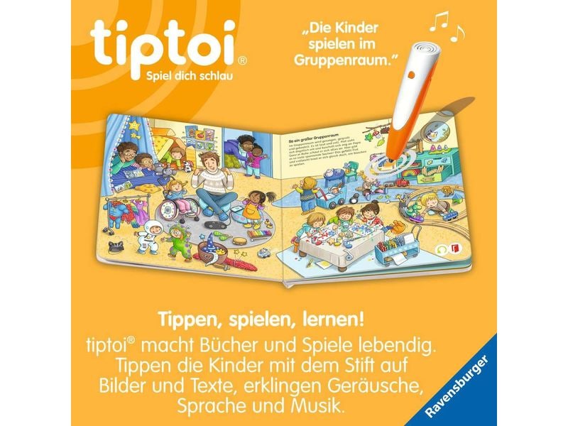 tiptoi Lernbuch Piet kommt in den Kindergarten Interaktives Lernbuch für Kinder