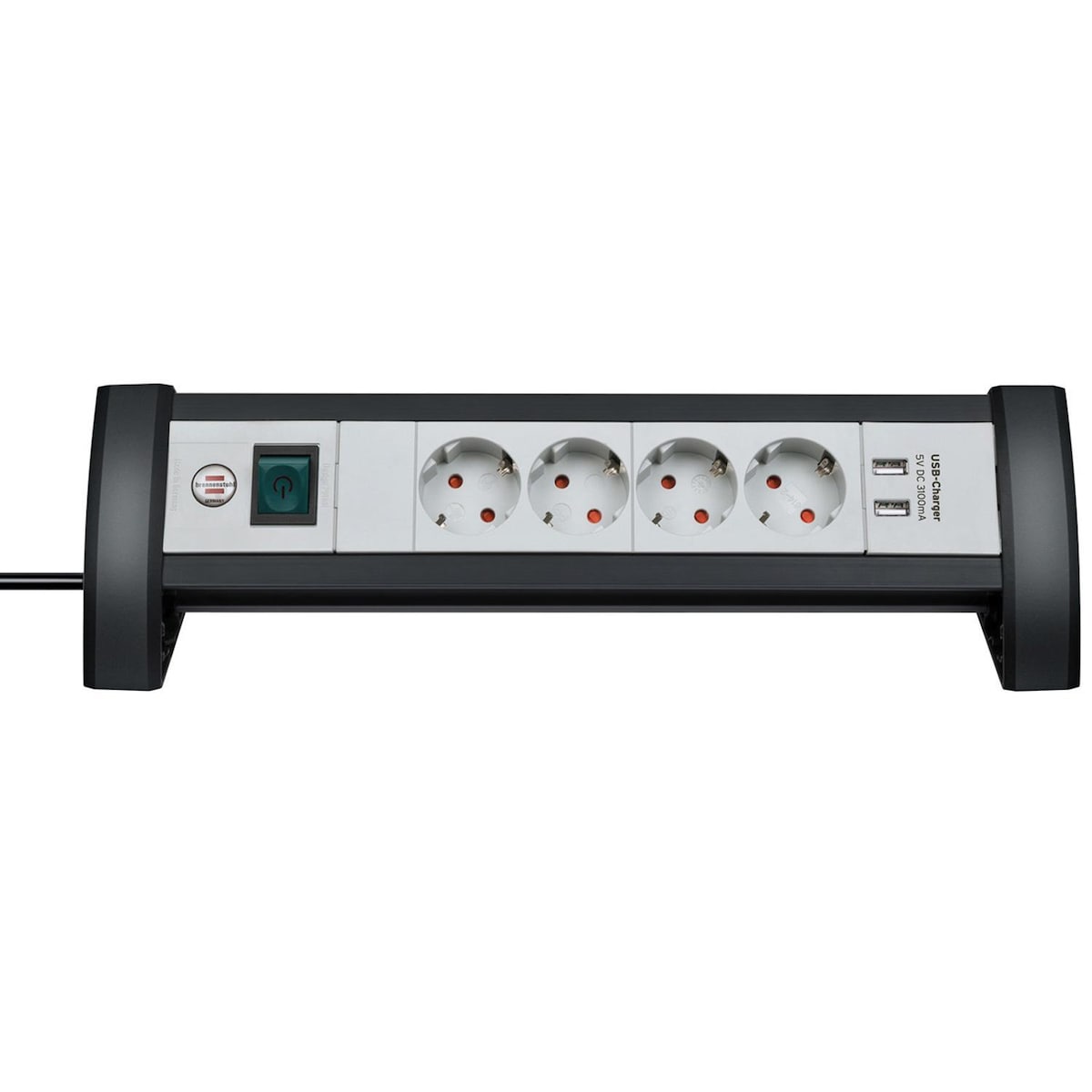 Grindosa 4-veis 2xUSB 3.1A