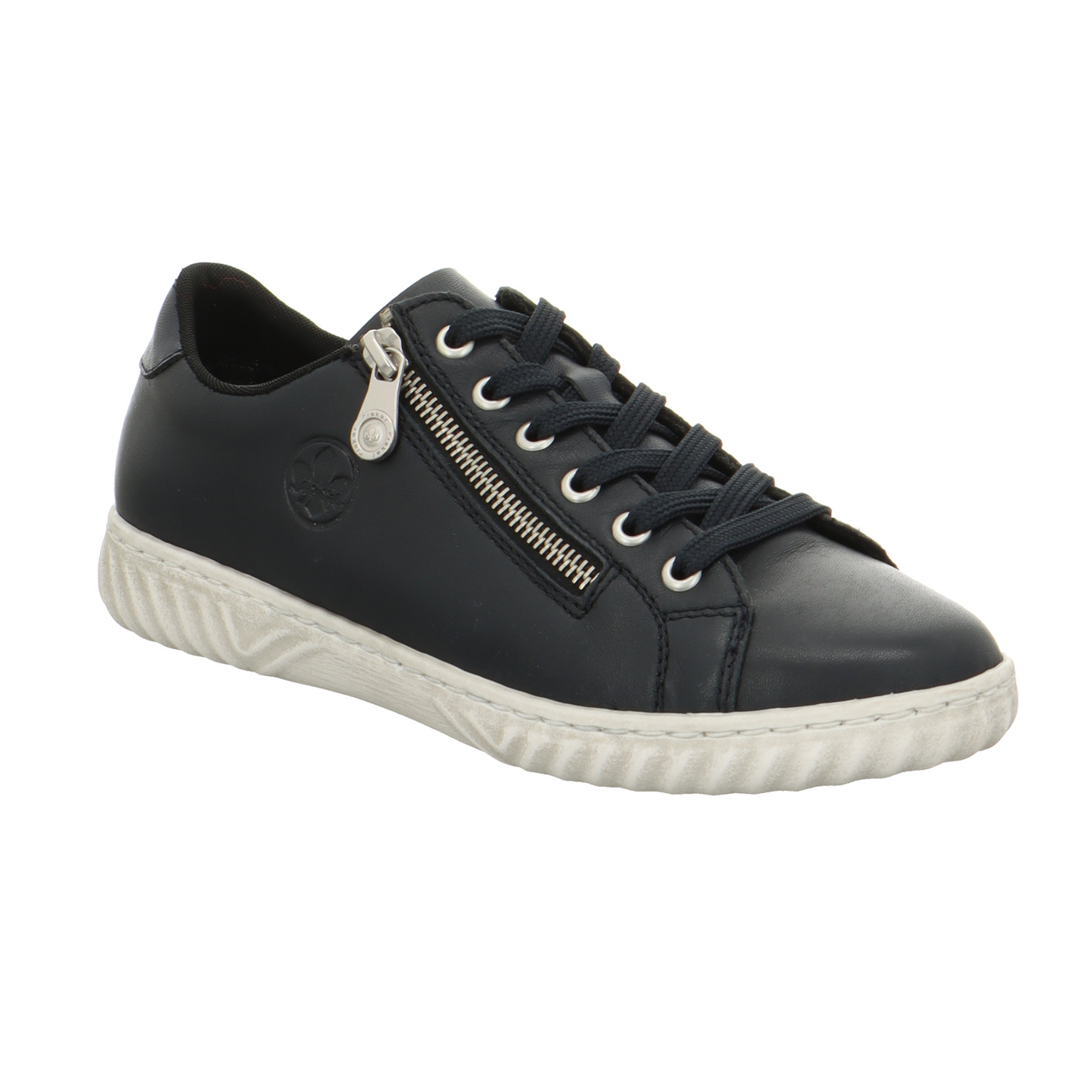 Schnürschuh blau