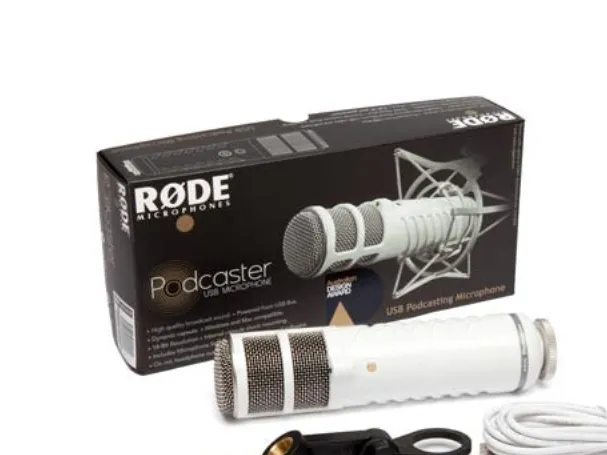 RØDE Podcaster, -51 dB, 40 - 14000 Hz, 24 Bit, 96 kHz, 1 mV/Pa, Kardioid