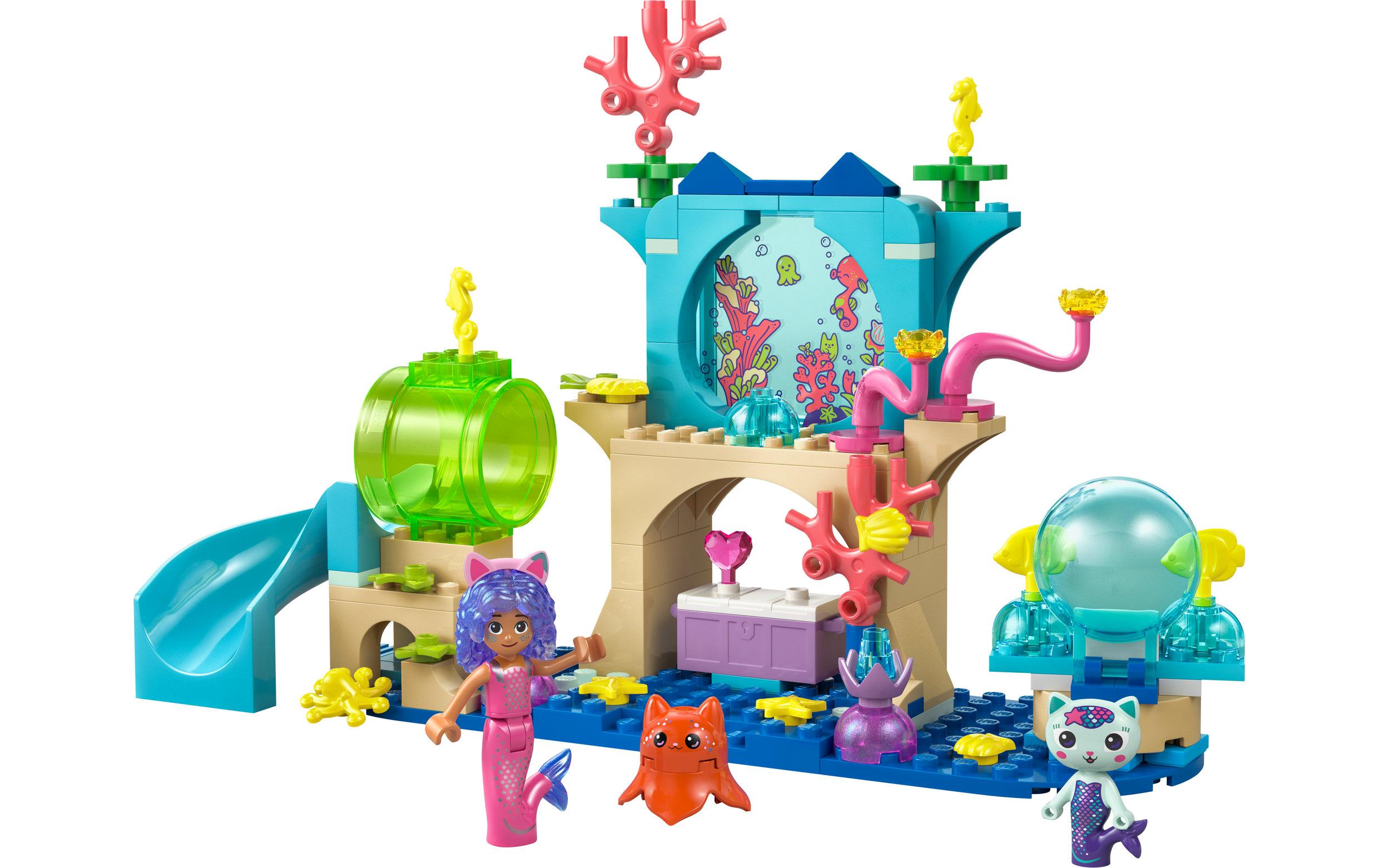 Gabby's Dollhouse Meerjungfrau Aquarium Abenteuer 11204Ein buntes Aquarium zum Erkunden