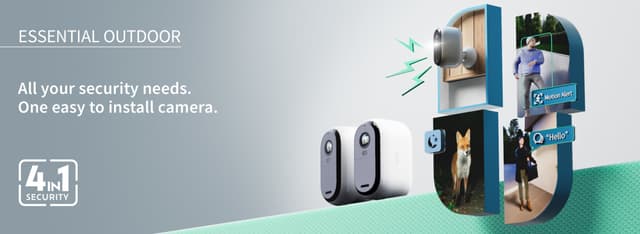 Arlo Essential FHD sikkerhedskamera (2-pakke)
