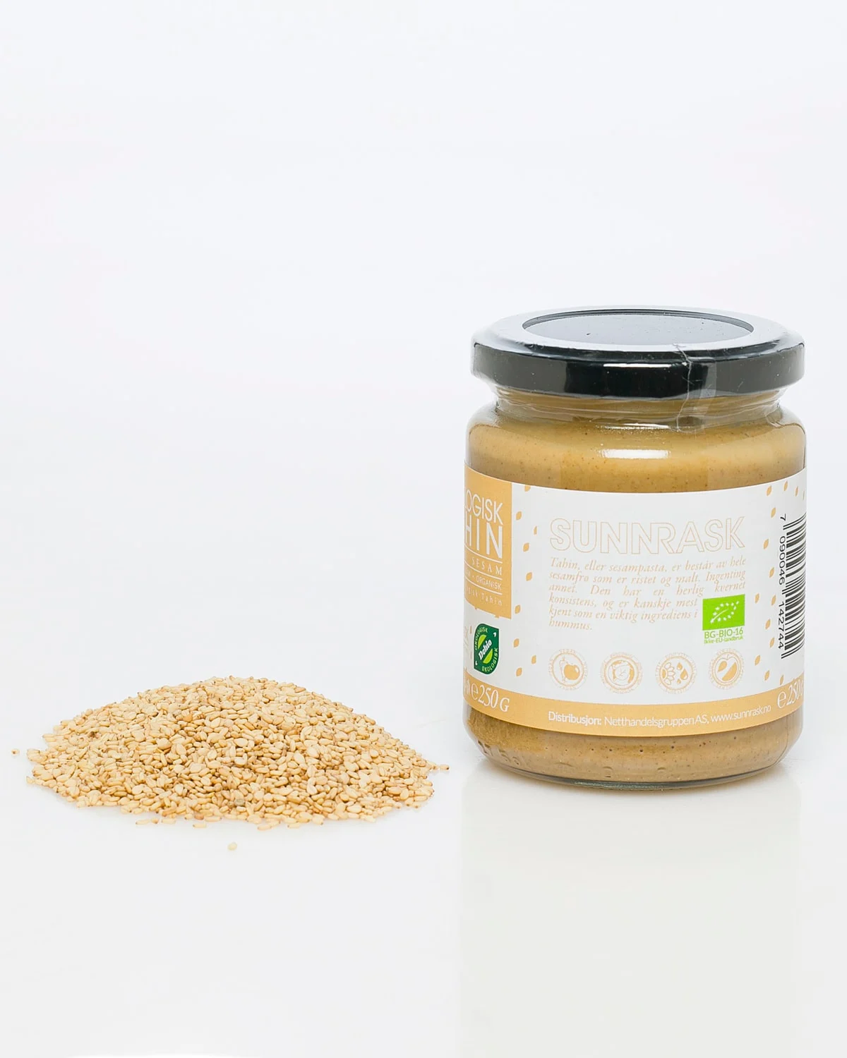 SunnRask Økologisk Tahin 250g