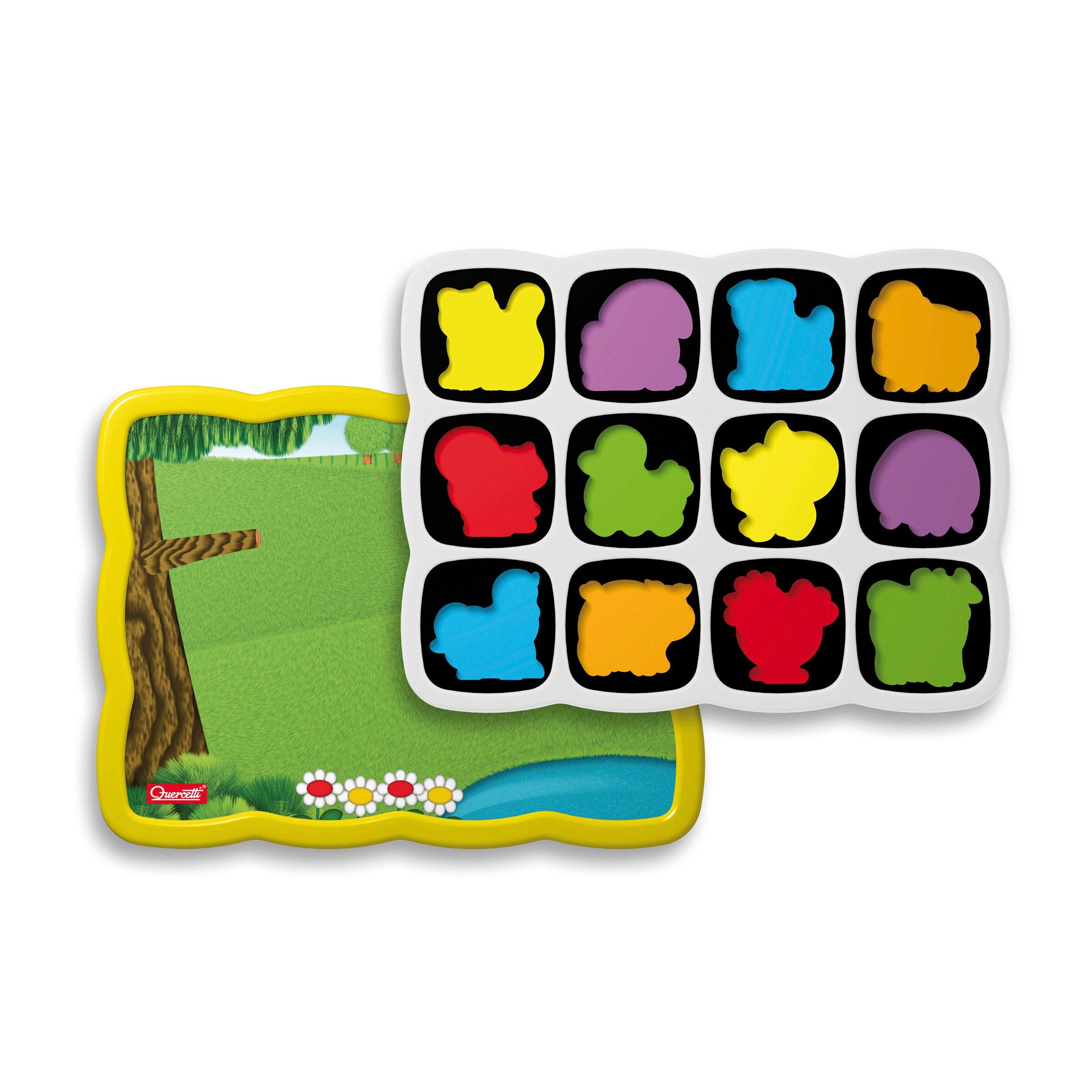 Quercetti Magnetisches Puzzle: Bauernhof