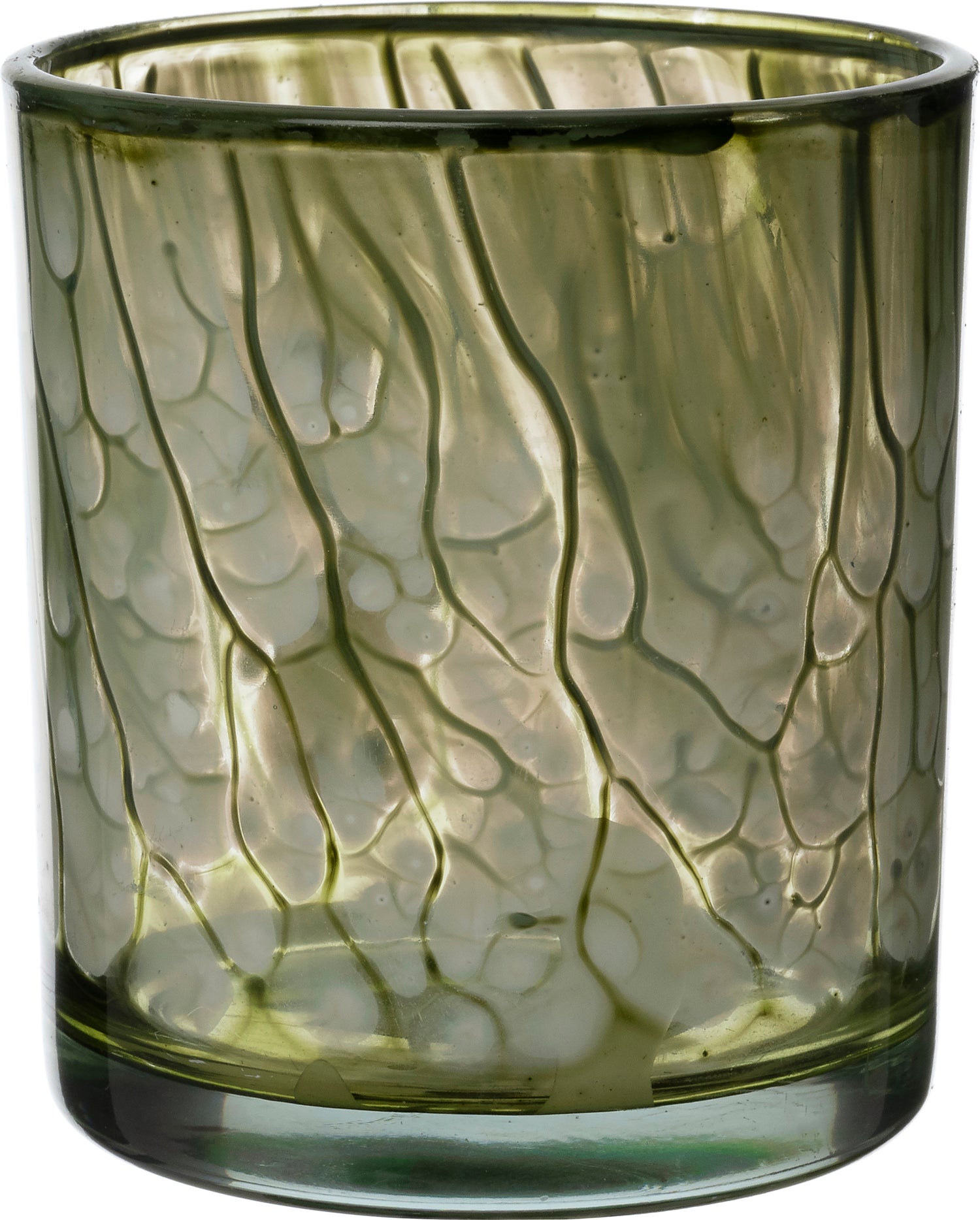 Intratuin waxinelichthouder Marba groen D 7 H 8 cm