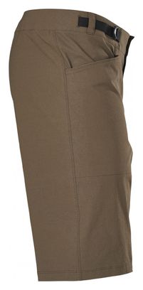 Short avec Peau Fox Ranger Lite Marron