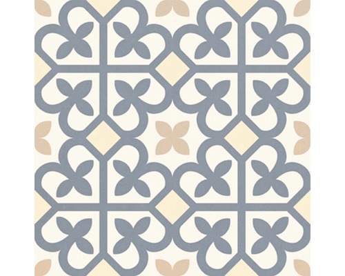 Porseleinen wand- en vloertegel Heritage tacogrijs in 76 verschillende designs 16,5 x 16,5 cm