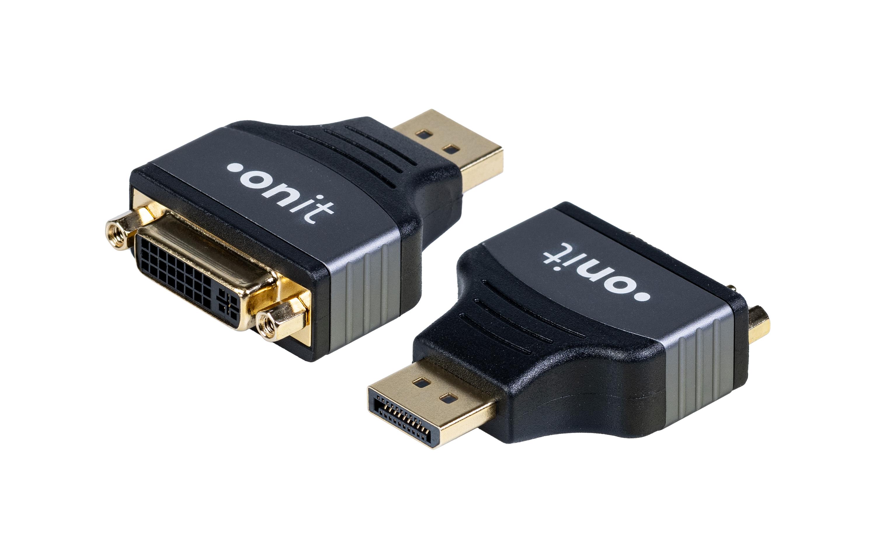 Adapter DisplayPort - DVI-D, 1 StückVideoadapter DP auf DVI-D