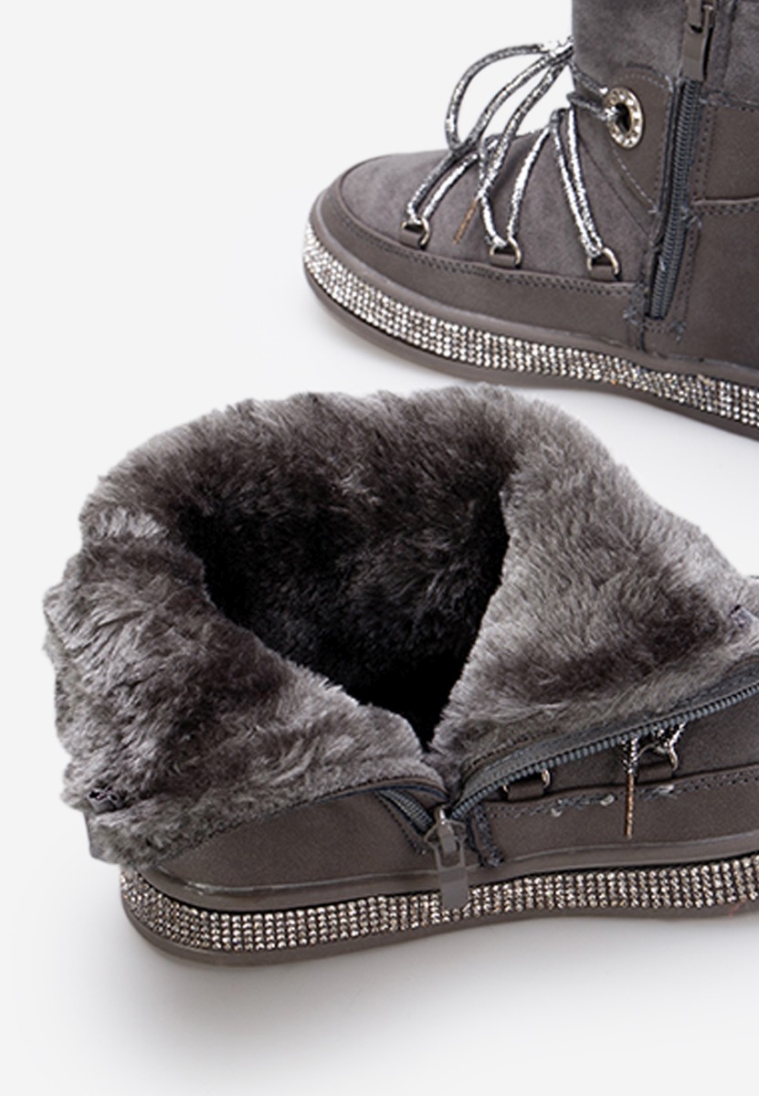 Bottes pour filles grise Obera