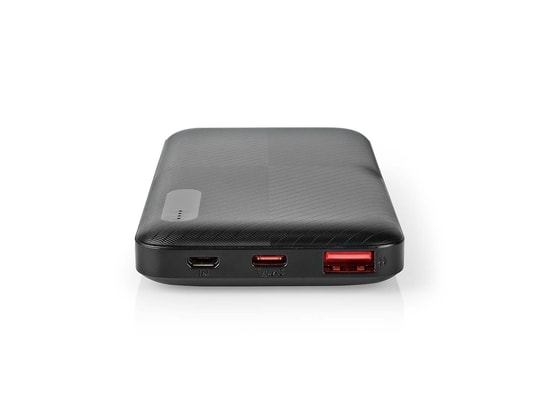 NEDIS - Batterie externe UPBKPD10000BK Batterie de secours 10000 mAh
