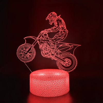 Powerpal 3D-Nattlampe, Motorsykkel