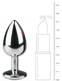 EasyToys Metal Butt Plug 1ST