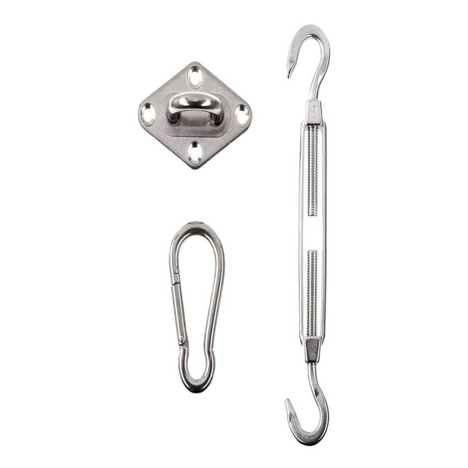 Kit de fixation pour voile d'ombrage