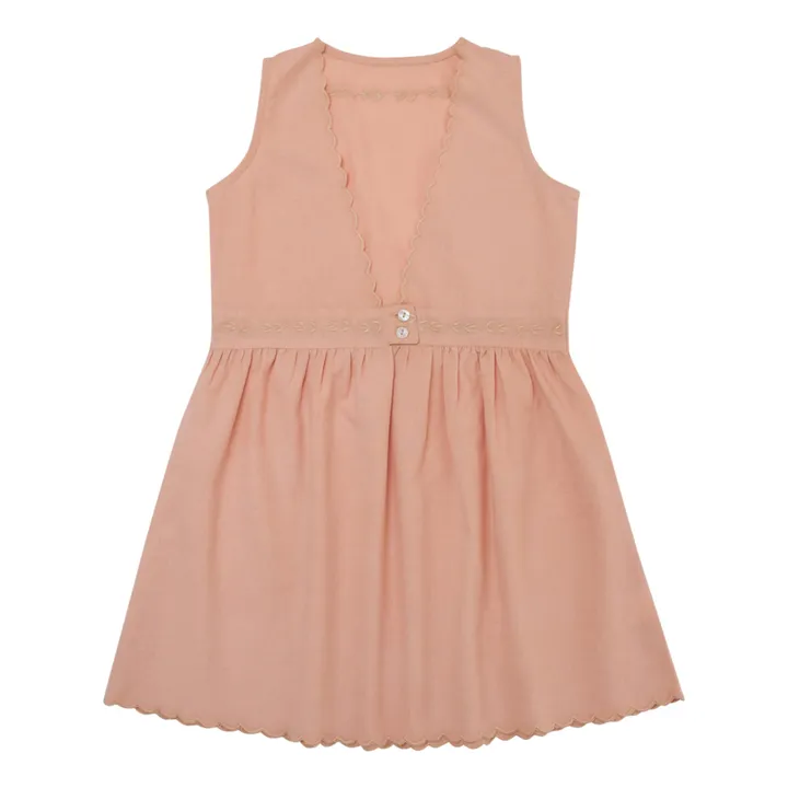 Lililotte Exclusivité Lililotte x Smallable - Robe Bianca | Rose pêche