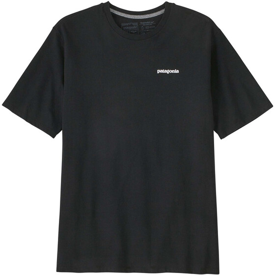 Patagonia P-6 Logo Responsibili-Tee Black Men FA24