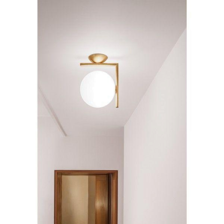 Flos IC Lights C/W1 wandlamp messing