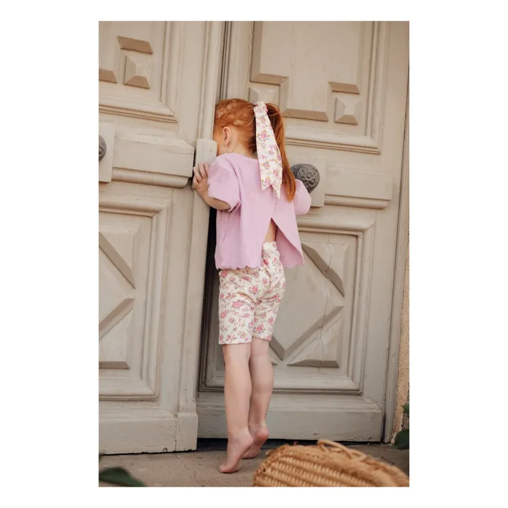 Louise Misha T-shirt Court Kalistee Eponge | Lilas