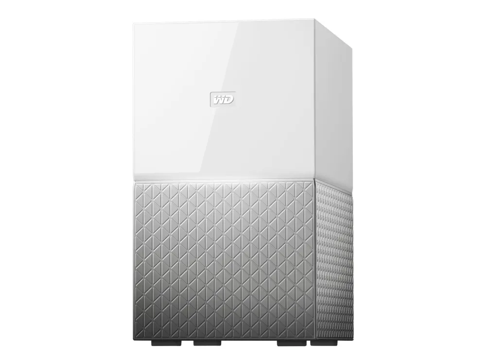 WD My Cloud Home Duo WDBMUT0040JWT - Personlig cloud-opbevaringsenhed - 4 TB - HDD 2 TB x 2 - Gigabit Ethernet