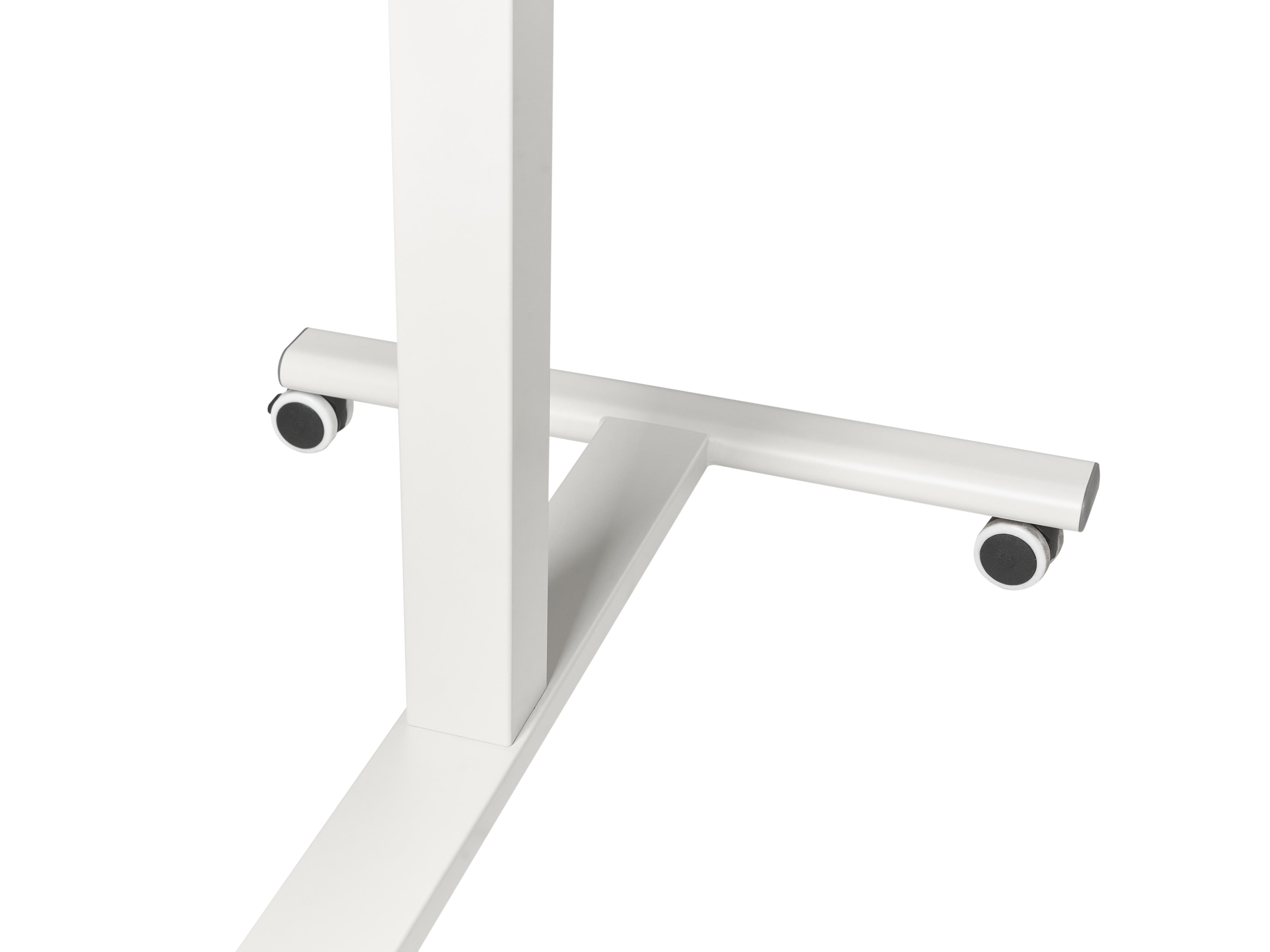 Handmatig verstelbare laptopstandaard ACADEMIA Lichtbruin/wit 65 cm 48 cm