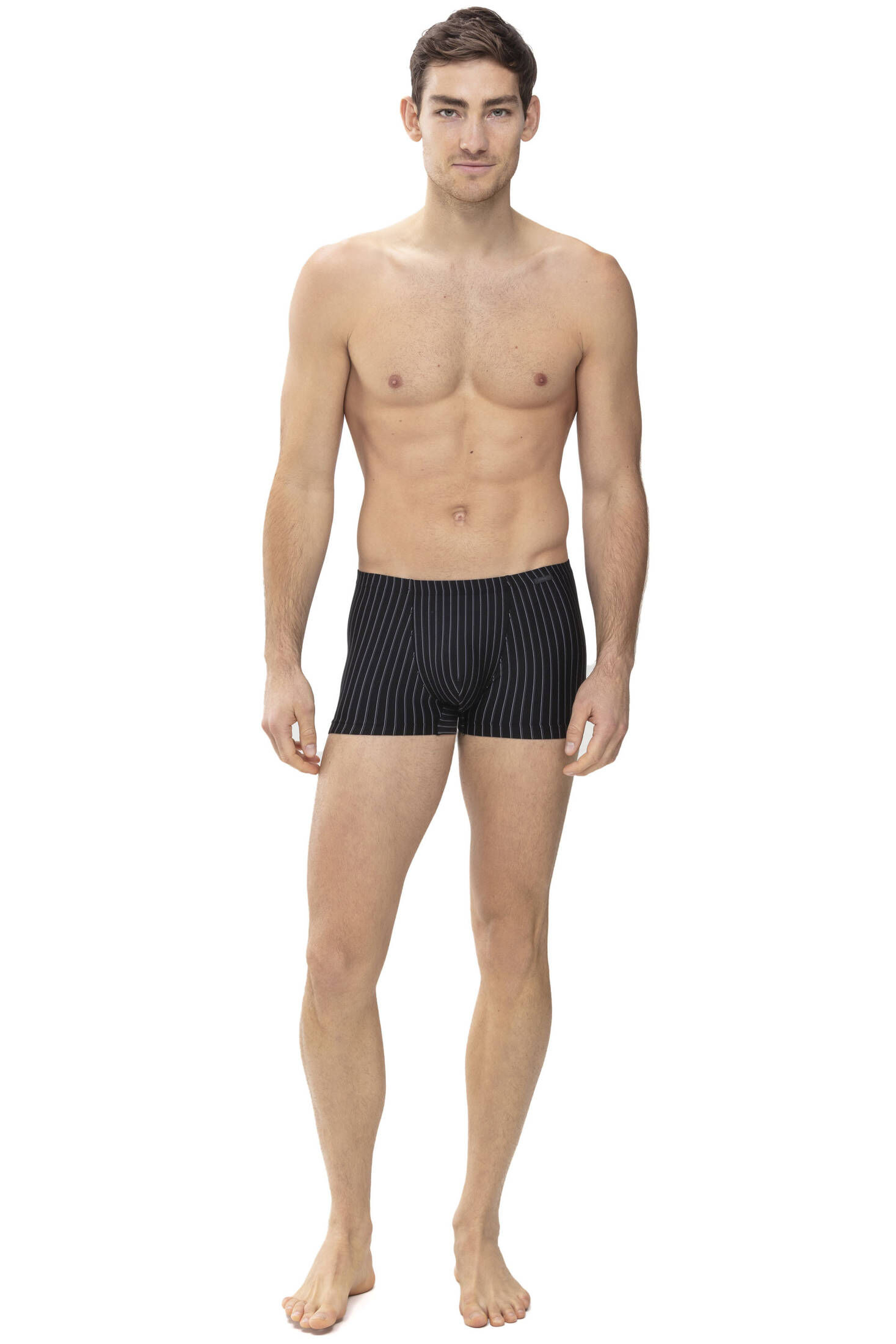 mey| Herren Shorty Streifen