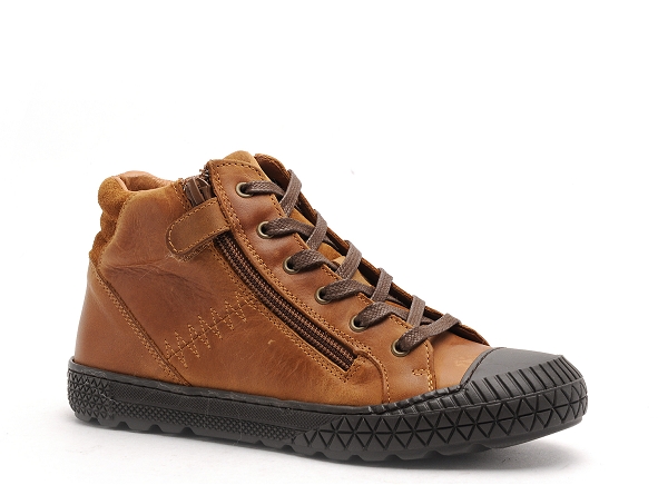 Bellamy boots bottine enfant junior faya marron