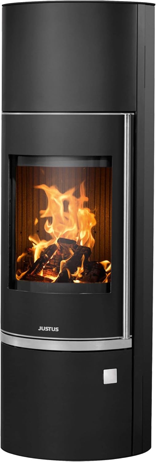 Justus 5693 10 Faro W+ 2.0 Kaminofen Stahl Schwarz/A+