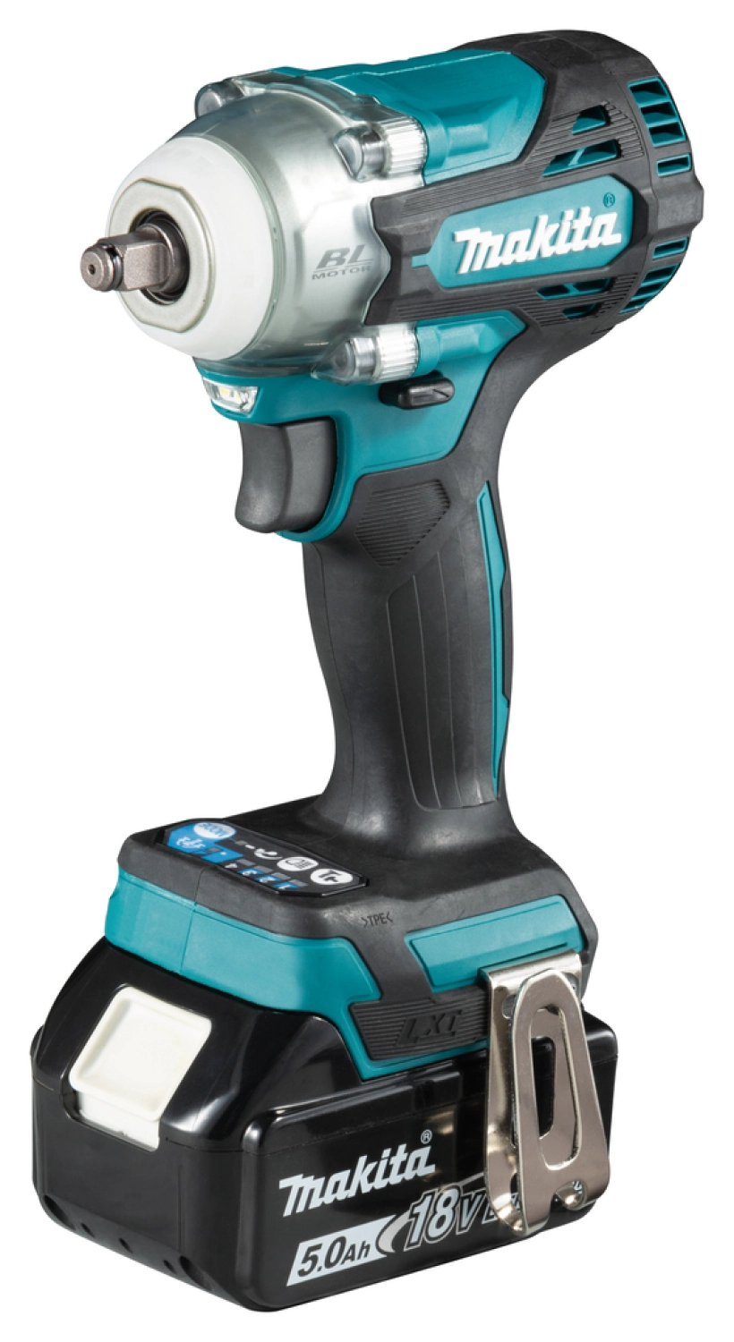 Makita DTW302RTJ 18V Li-Ion accu slagmoersleutel set (2x 5,0Ah) in Mbox - 3/8