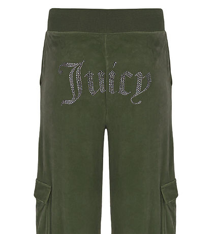 Juicy Couture Velours Hosen - Audree - Thymian