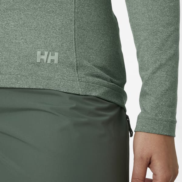 Sweat polaire randonnée HELLY HANSEN W VERGLAS 1/2 ZIP SPRUCE